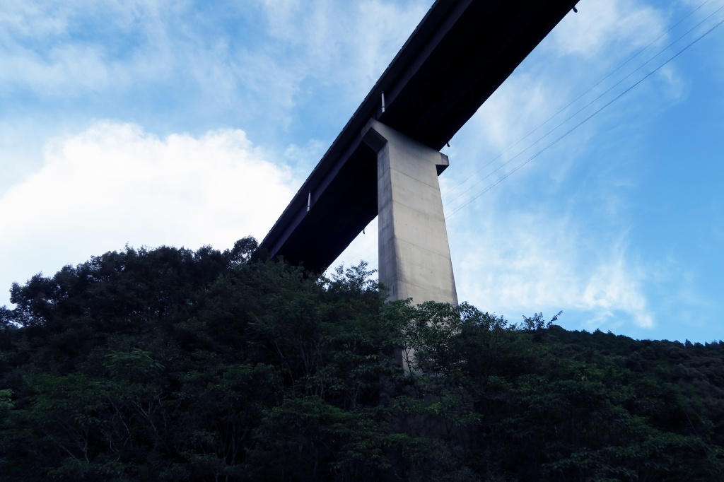 リザーバーの橋桁