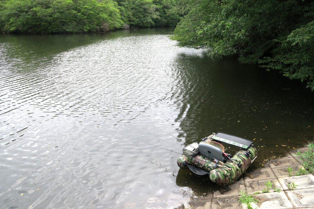 フローターと野池